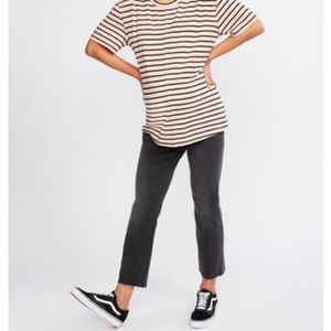 Side Panel Chelsea Crop Boot Maternity Jeans